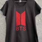 tricou bts logo