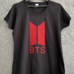 tricou bts logo