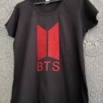 tricou bts logo