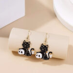 cercei skull decor cat