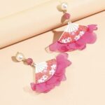 cercei floral pattern fan