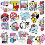 stickere bt21 bts kpop