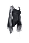 bluza gotica neagra adrienne