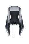 bluza gotica neagra adrienne