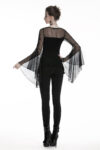 bluza gotica neagra adrienne