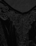 rochie neagra gotica persephone