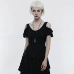bluza gotica witching flower