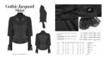 bluza gotica neagra noirelien