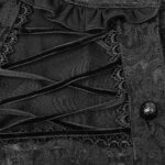 bluza gotica neagra noirelien