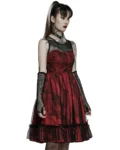 rochie gotica lolita red dawn
