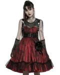 rochie gotica lolita red dawn