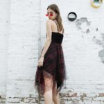 rochie gotic punk yukiko