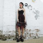 rochie gotic punk yukiko