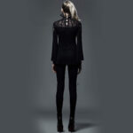 bluza gotica soleil noir