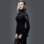 bluza gotica soleil noir
