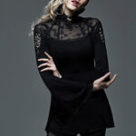 bluza gotica soleil noir