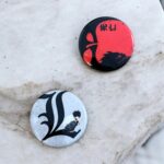 Set 2 insigne death note anime carnetul mortii